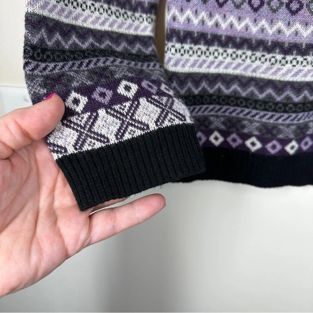 Neve Designs Zoe Crewneck Apres Ski Nordic Sweater S